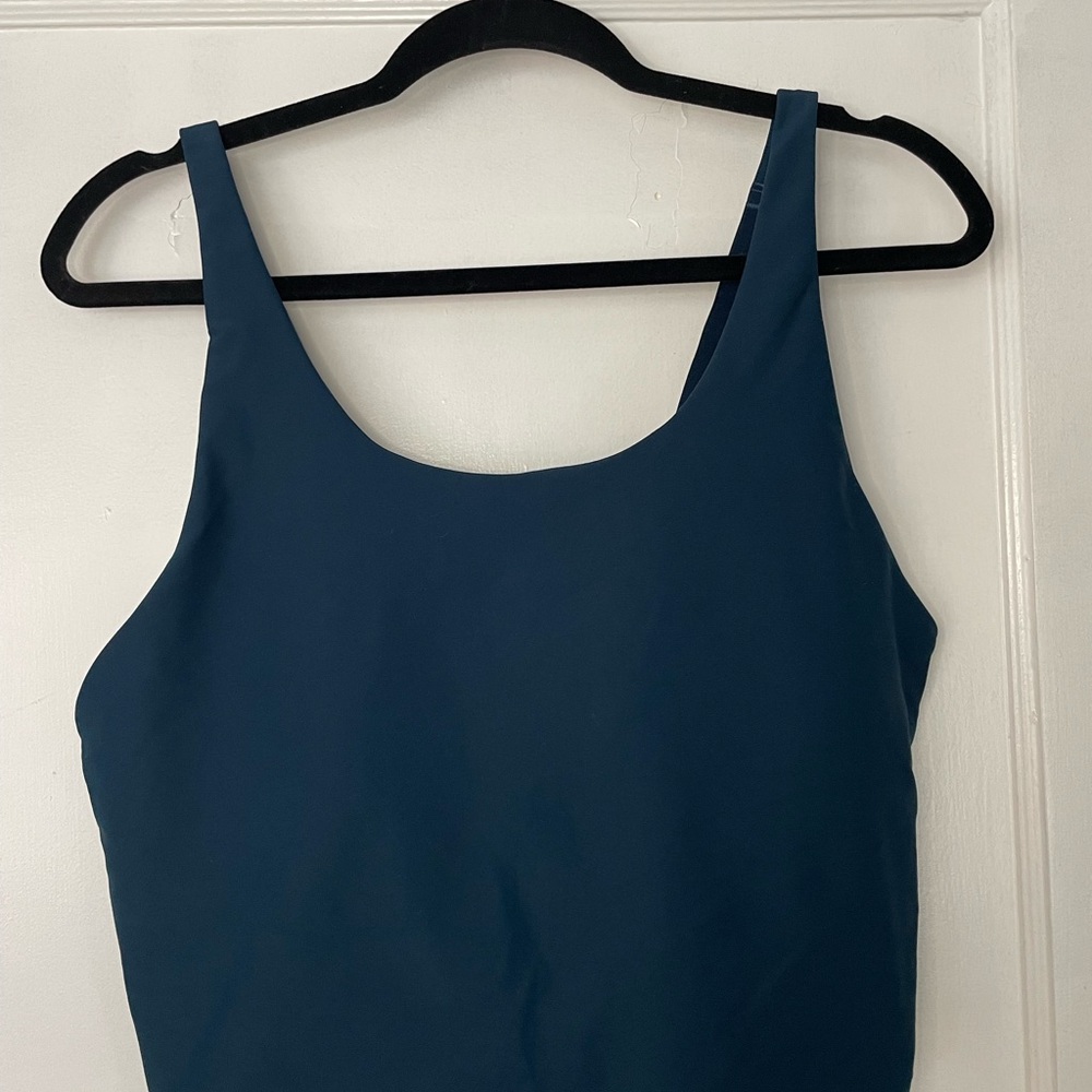 Blue Active Tank Top